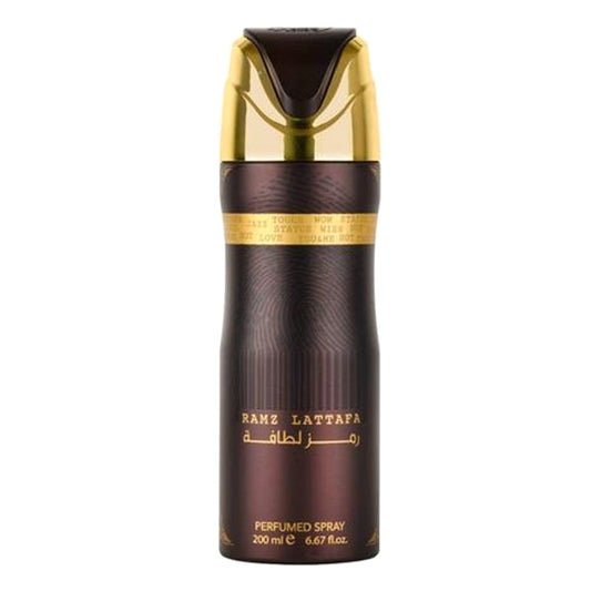 Ramz Lattafa Gold Deodorant Spray Madina Gift