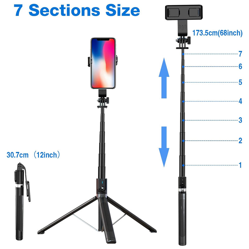 P100 Bluetooth Selfie Stick Tripod. Madina Gift