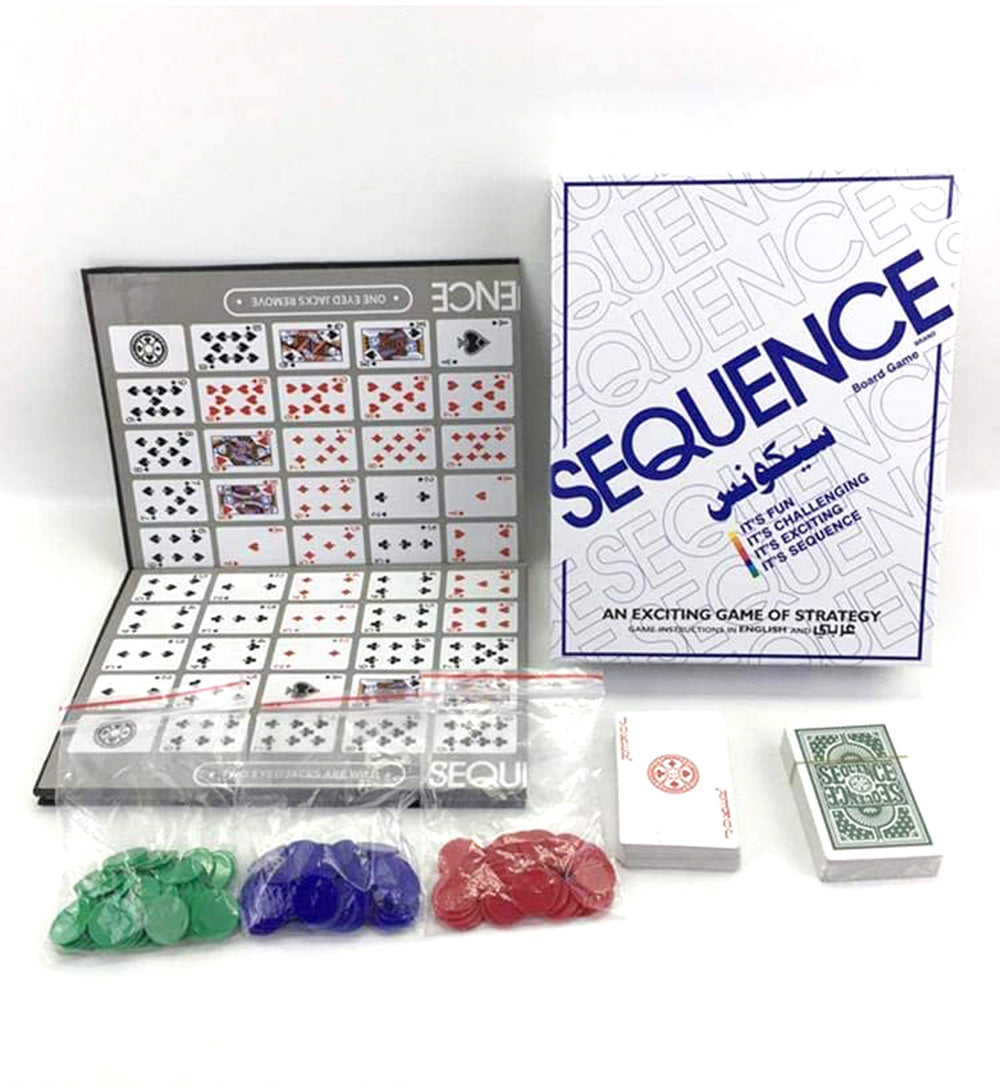 Sequence Board Game with Arabic - 5050