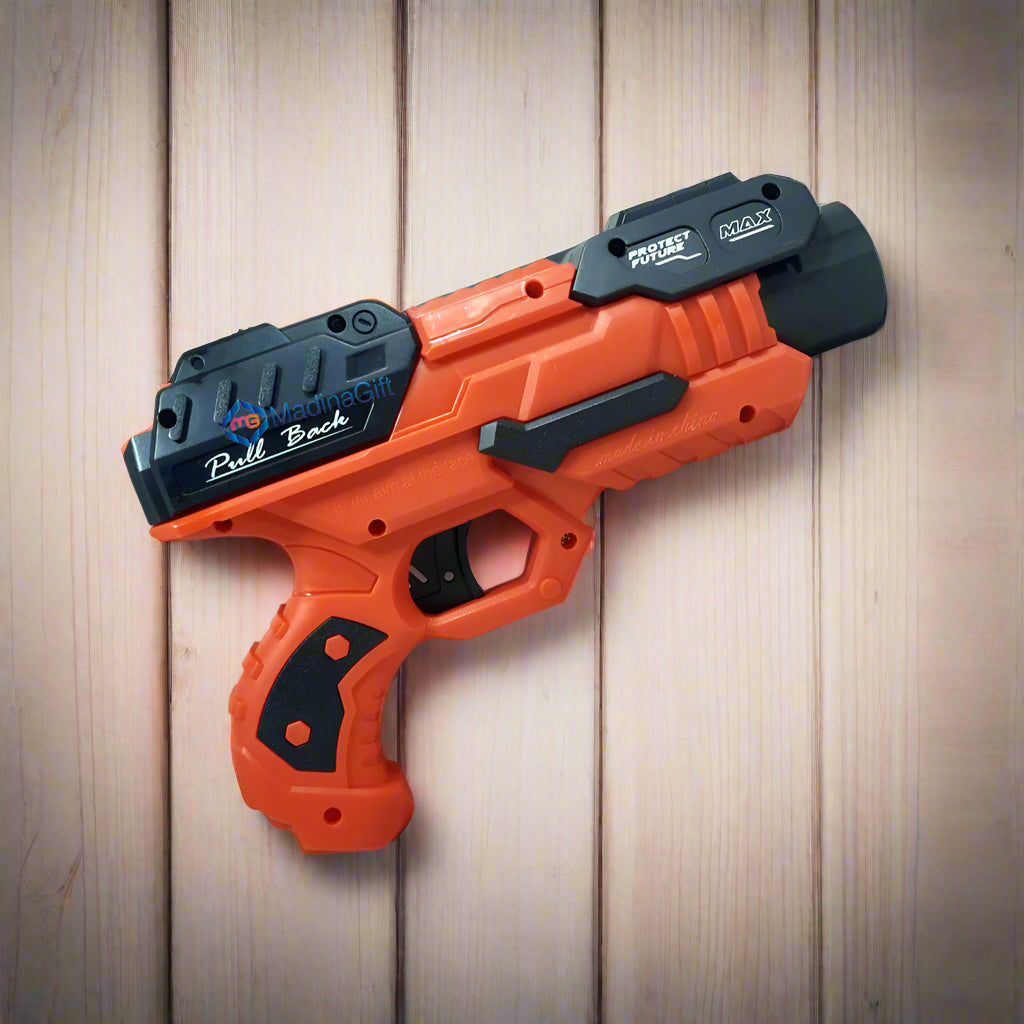 Soft Bullet Gun 6807 Shooting Range 15 Meter Plus For Kids Madina Gift