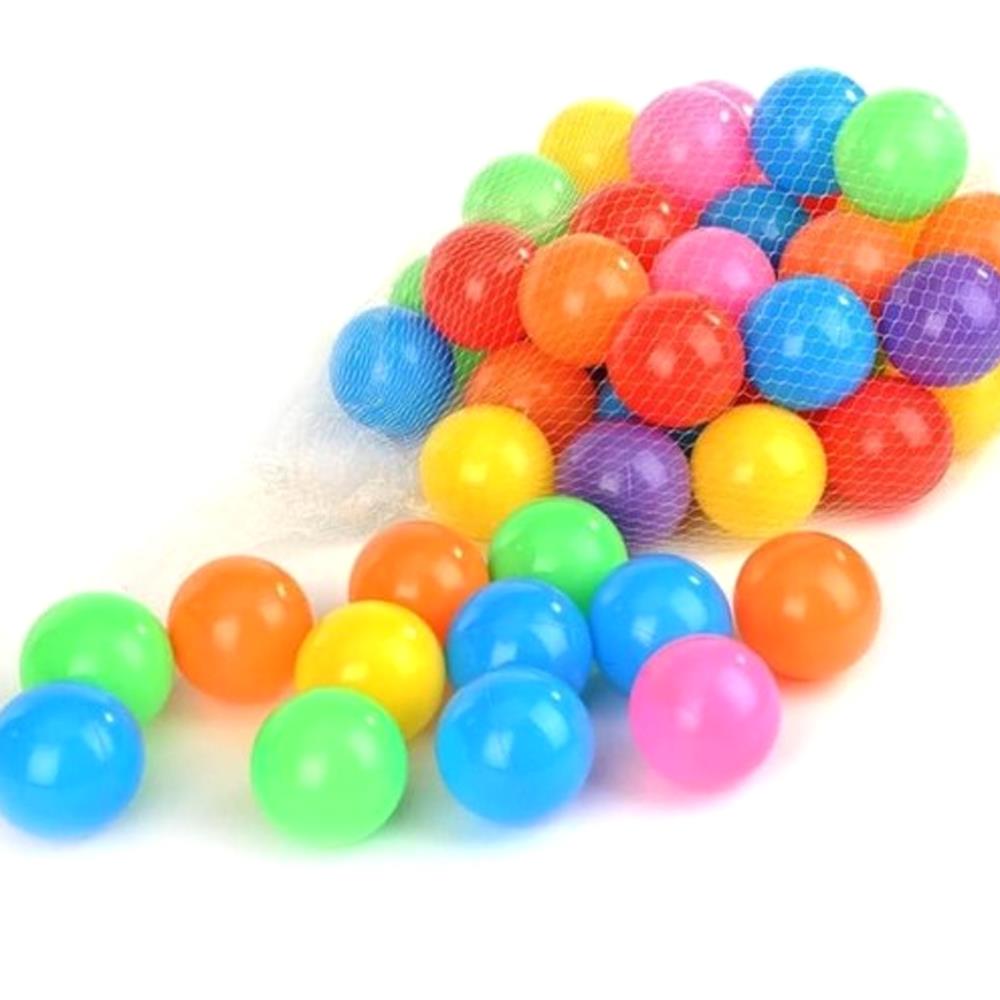 Soft Plastic Tent Balls Pack of 50 For Play Houses - Madina Gift