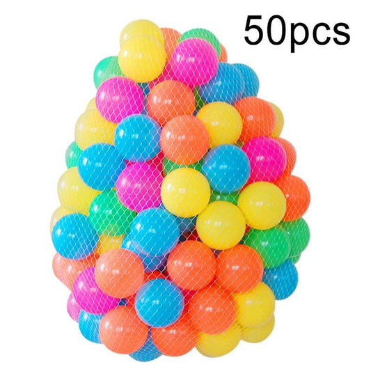 Soft Plastic Tent Balls Pack of 50 For Play Houses - Madina Gift