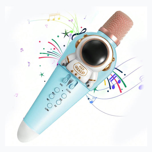 Space Karaoke Microphone With Bluetooth Speaker GMJ9802 Madina Gift
