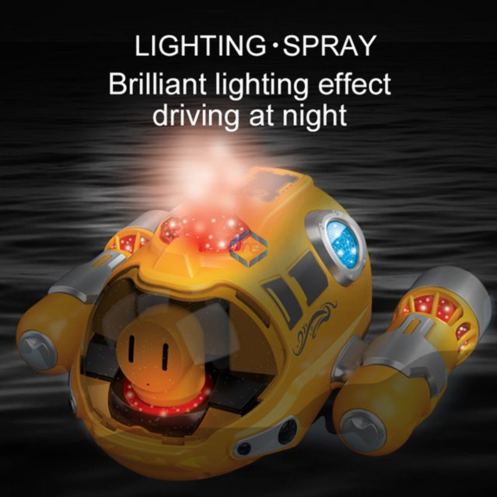 2.4 GHZ RC Spray Gas Boat for Pools and Lakes - 3722-1A - Madina Gift