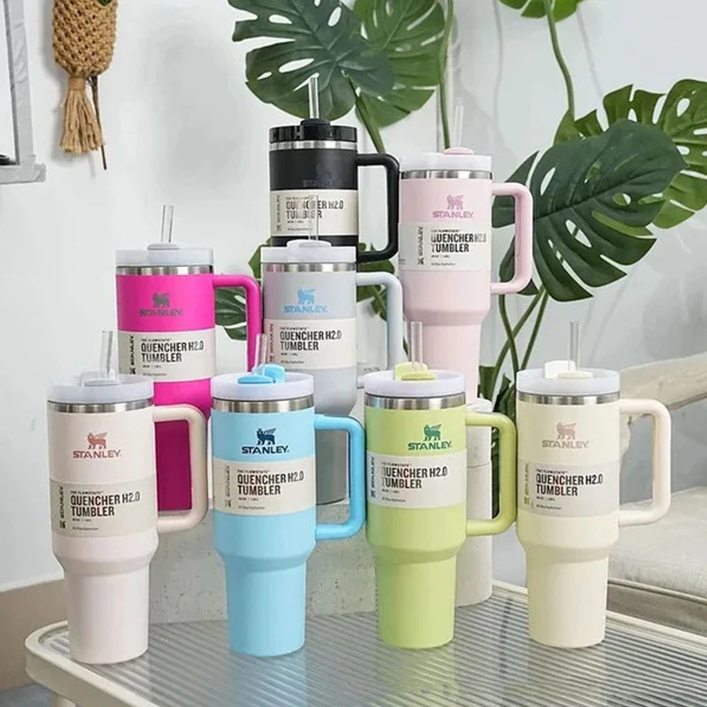 Stanley Vacuum Insulated Quencher H2.0 40oz Tumbler Madina Gift