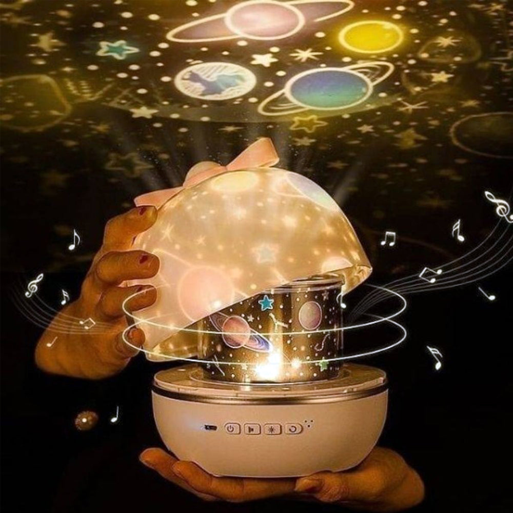 Starry Sky Projector Night Light This lamp from novelty grass LED night light combines with soft LED lamp night light and funny projection function, comes with 6 projection patterns, with classic version and upgrade version option . Madina Gift