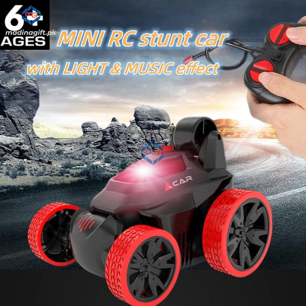 Mini Stunt Racing Car 360 Degree Rotation - DMF01A - Madina Gift