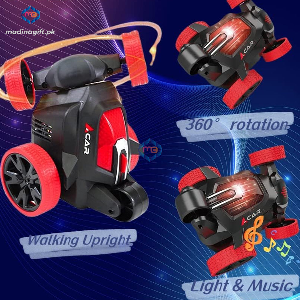 Mini Stunt Racing Car 360 Degree Rotation - DMF01A - Madina Gift