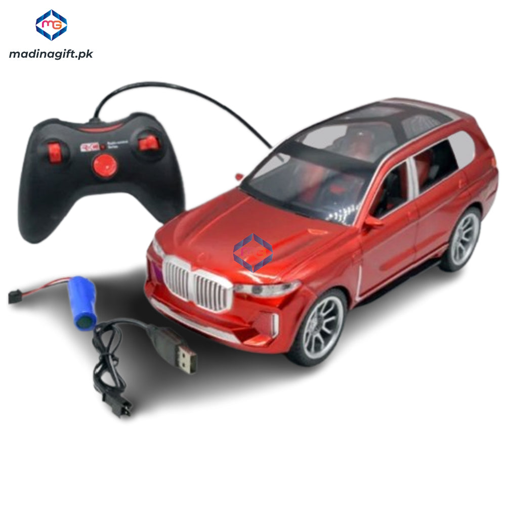 BMW Super Racing Remote Control Toy Car with Rear Lights - 0855-123A - Madina Gift