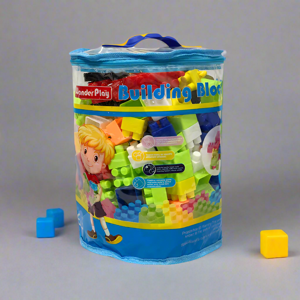 Toy Matic Building Blocks 3839 200 Pcs Bag For Kids Madina Gift