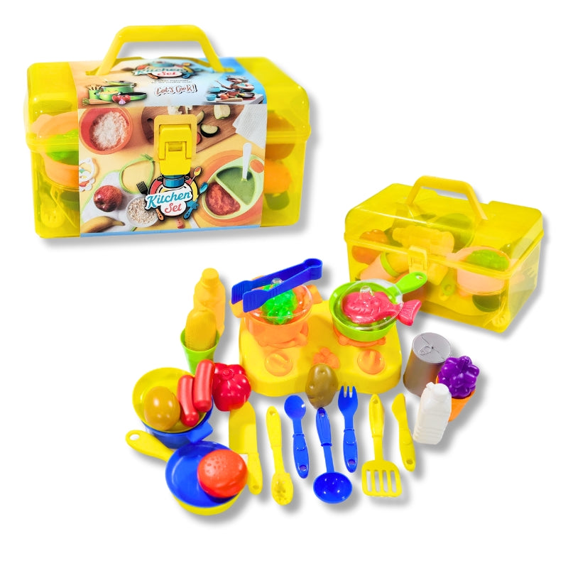 Toy Matic Kitchen Playset Box For Kids - Madina Gift