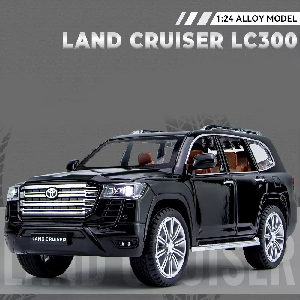 Jinlifang 1901-200P Toyota Land Cruiser LC300 Diecast 1:24 Model Car Madina Gift