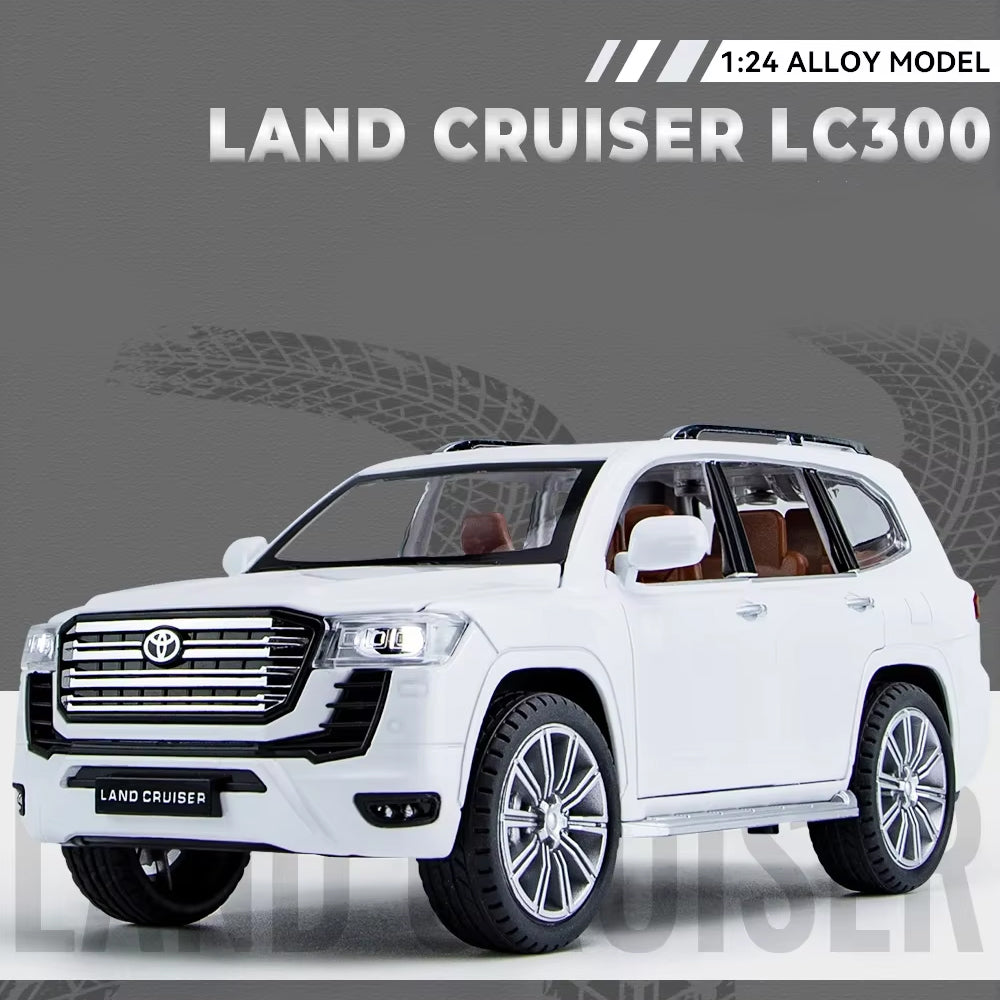 Jinlifang 1901-200P Toyota Land Cruiser LC300 Diecast 1:24 Model Car Madina Gift
