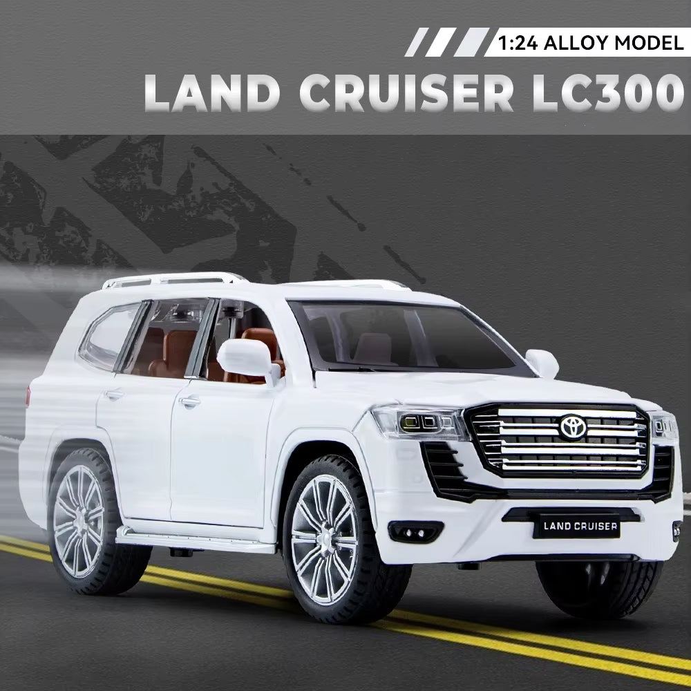 Jinlifang 1901-200P Toyota Land Cruiser LC300 Diecast 1:24 Model Car Madina Gift