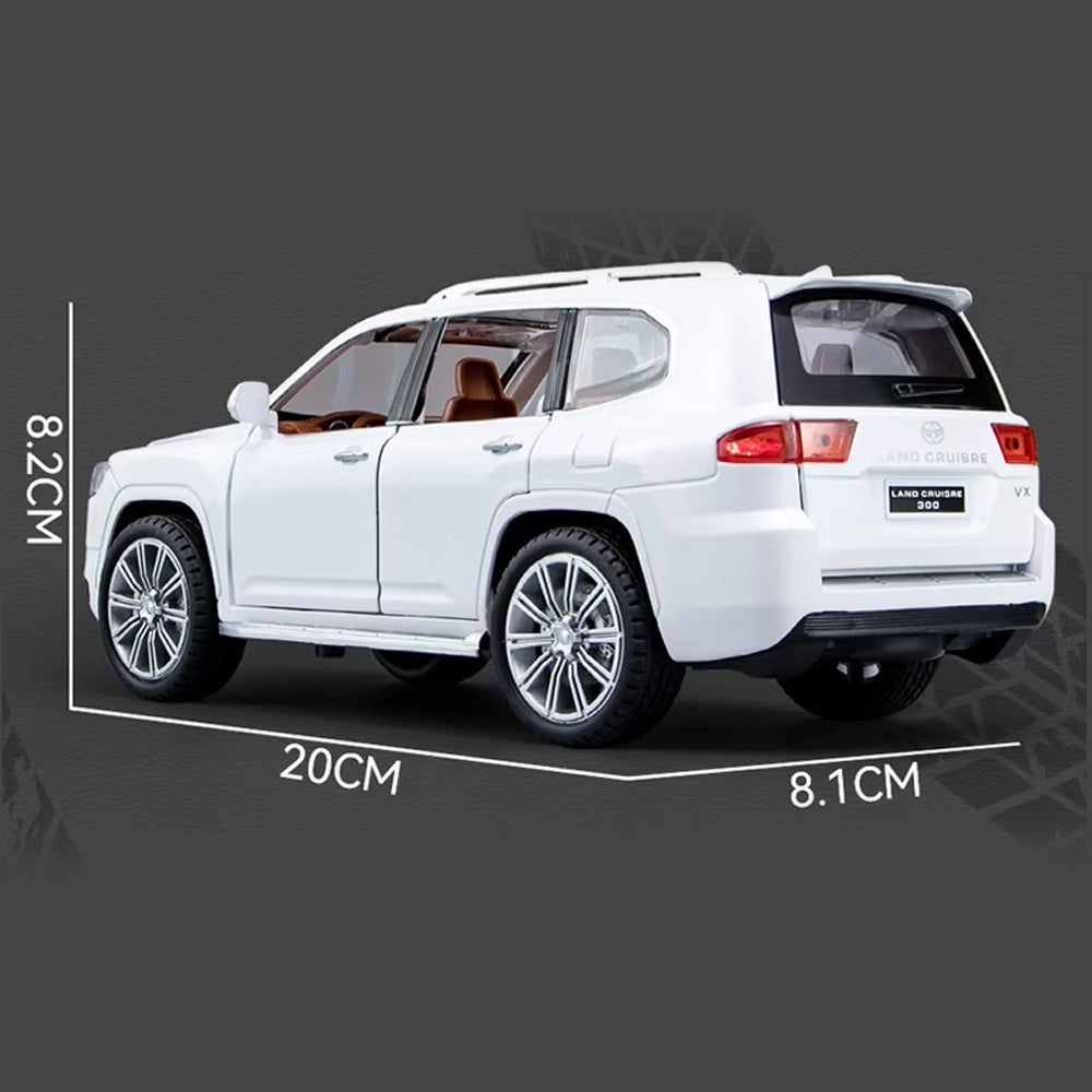 Jinlifang 1901-200P Toyota Land Cruiser LC300 Diecast 1:24 Model Car Madina Gift