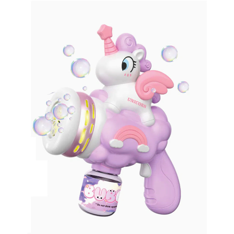 2224 Unicorn Bubble Gun For Children - Madina Gift