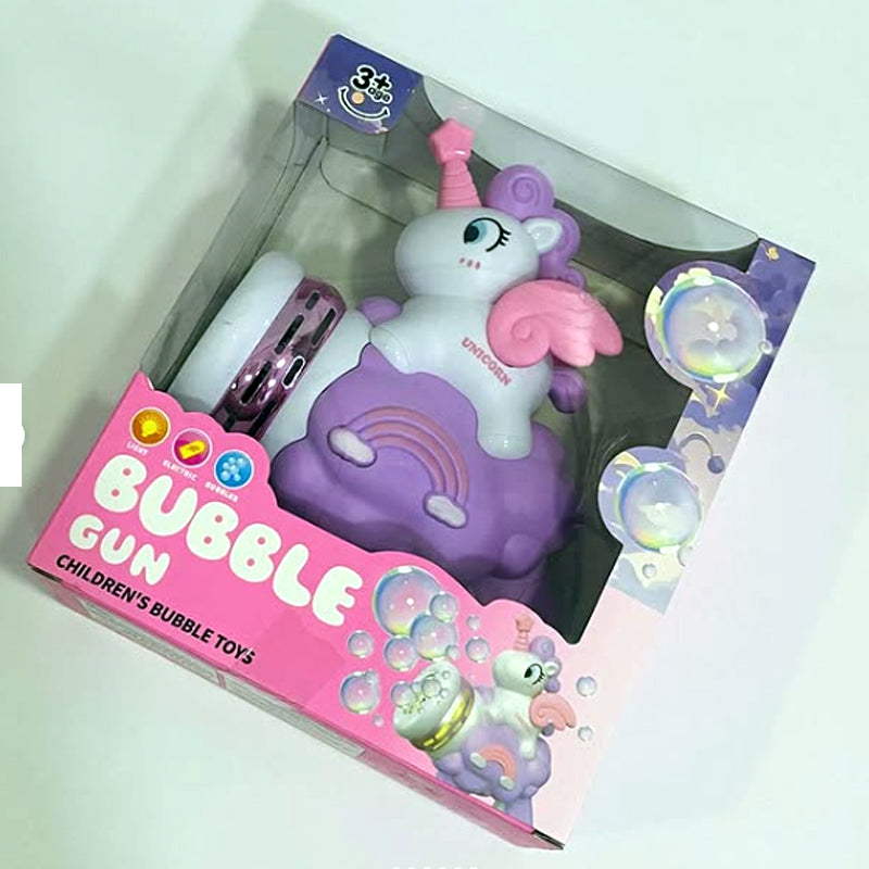 2224 Unicorn Bubble Gun For Children - Madina Gift