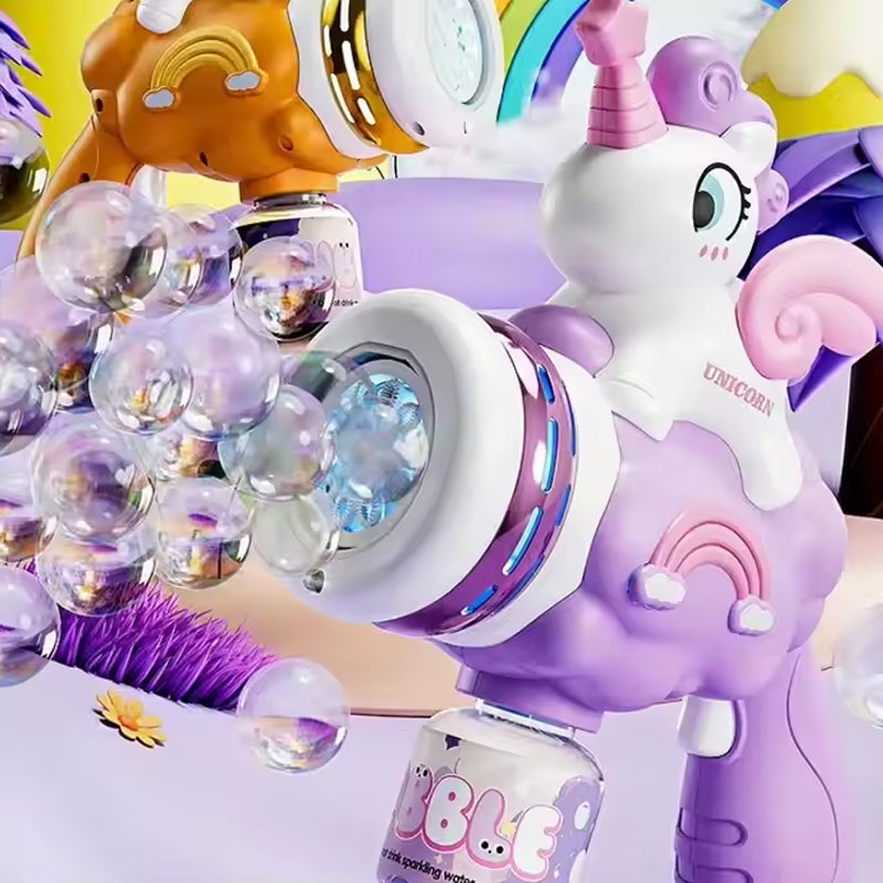 2224 Unicorn Bubble Gun For Children - Madina Gift