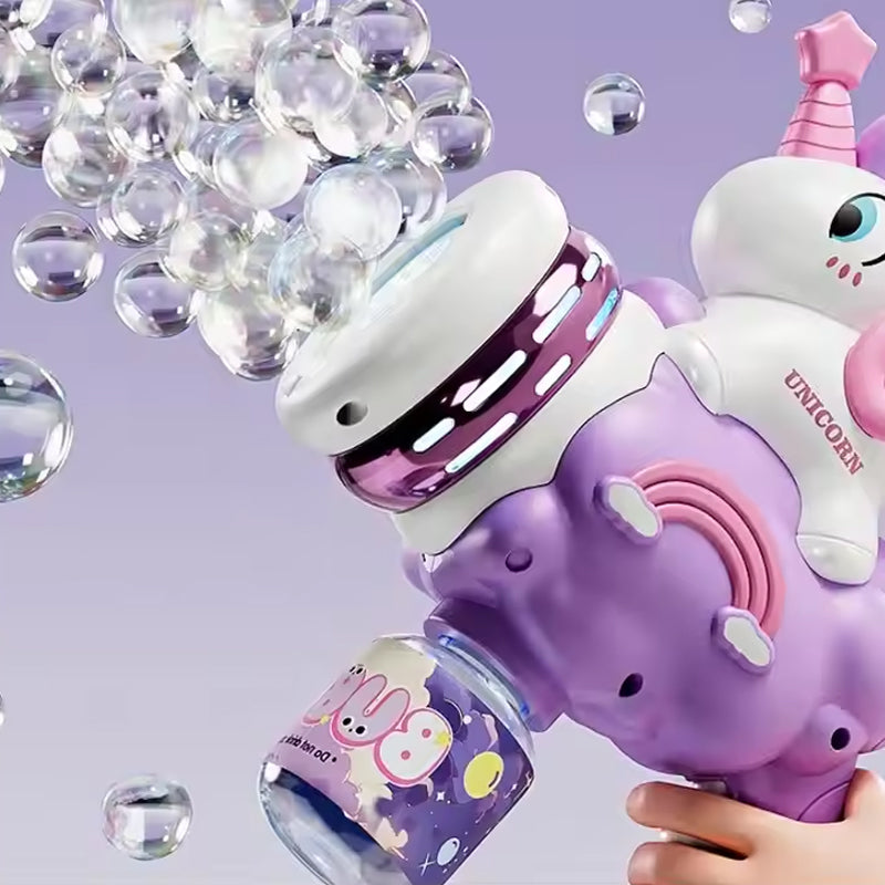 2224 Unicorn Bubble Gun For Children - Madina Gift