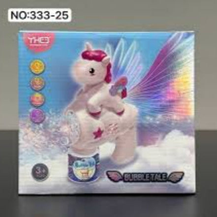 Unicorn Bubble Gun 333-25 Madina Gift