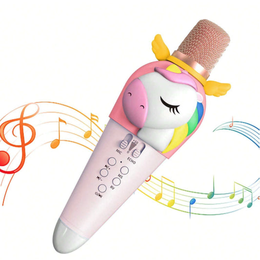 Unicorn Karaoke Microphone With Bluetooth Speaker GMJ9801 Madina Gift