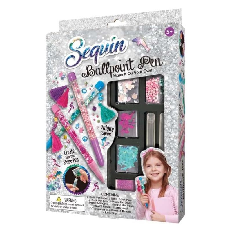 Sew Star Sequin Ball Pen - Write in Style - Madina Gift