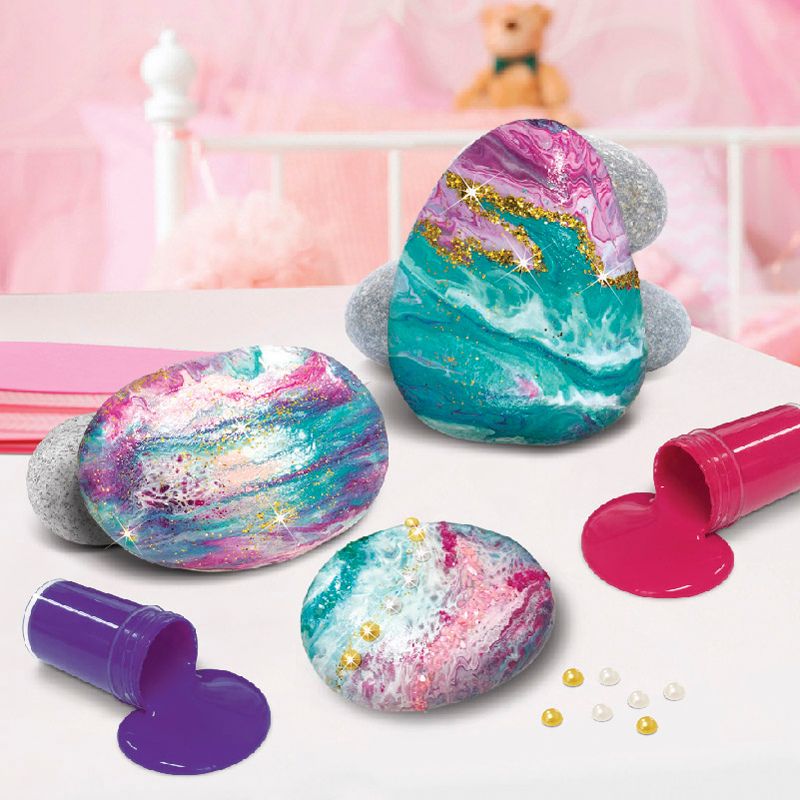 Sew Star Paint Your Own Pouring Art Kit - Experience the Magic of Fluid Painting - Madina Gift