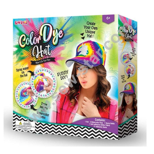Sew Star Color Dye Hat - Express Your Style With Vibrant Colors - Madina Gift