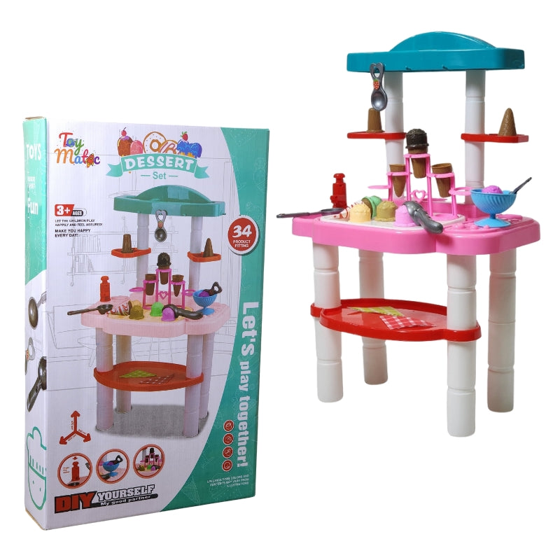Toy Matic Dessert Making Play Set - 921-9 - Madina Gift