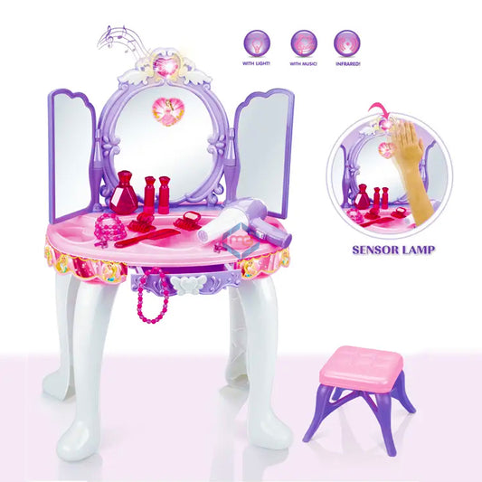 Vanity Dressing Table with Accessories for Girls - YL80009 - Madina Gift