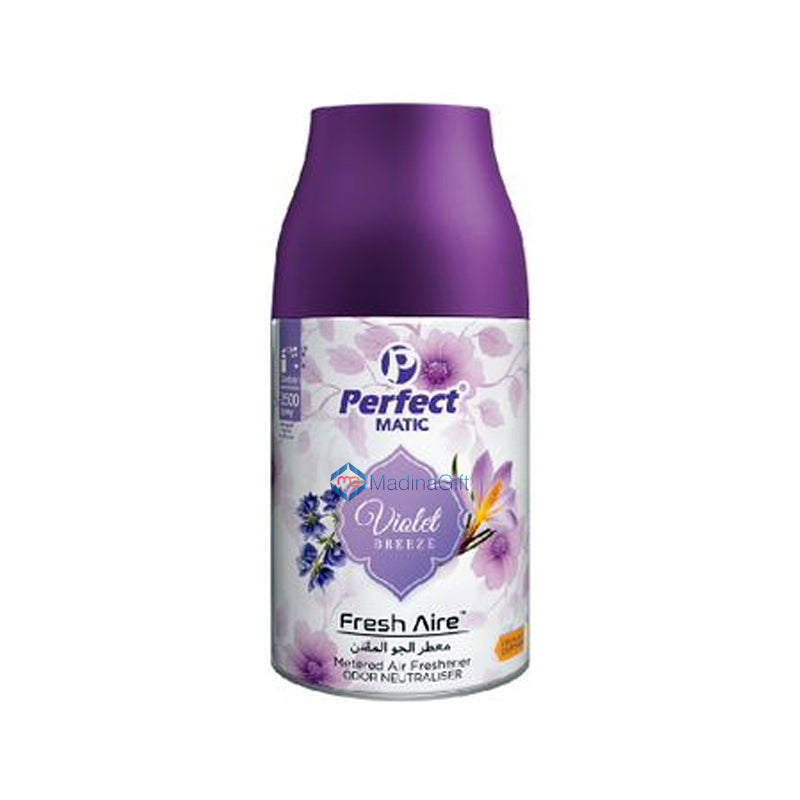 Violet Perfect Matic Air Freshener Refill 250 ML For Automatic Dispenser Madina Gift
