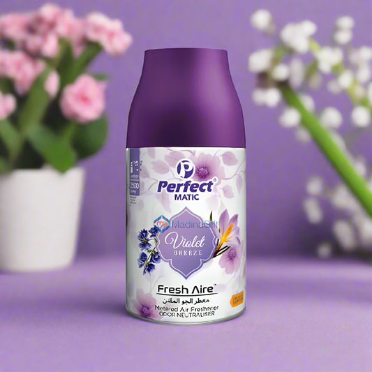 Violet Perfect Matic Air Freshener Refill 250 ML For Automatic Dispenser Madina Gift