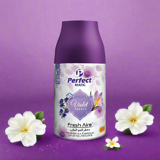 Violet Perfect Matic Air Freshener Refill 250 ML For Automatic Dispenser Madina Gift