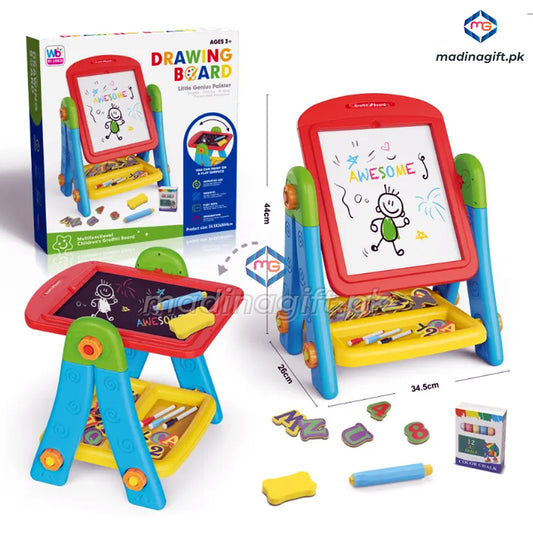 Wei Jiang Bo Drawing Board 009-2166 - Little Genius Painter Drawing Board - 009-2166 - Madina Gift