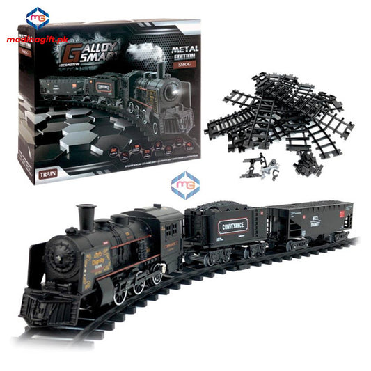 Metal Alloy Steam Train Set - 19060-5 - Madina Gift