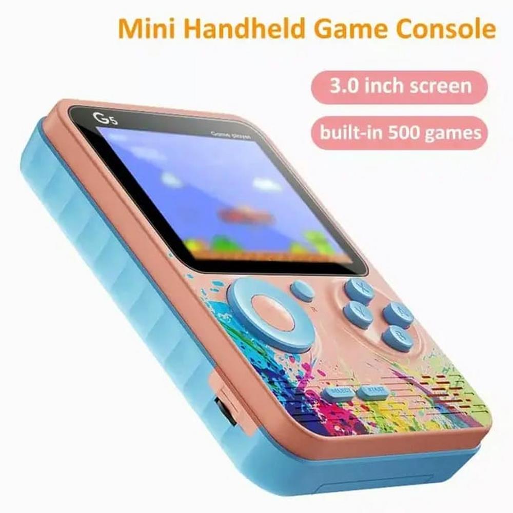 Retro G5 Mini TV Portable Classic Handheld Video Game Console - Madina Gift