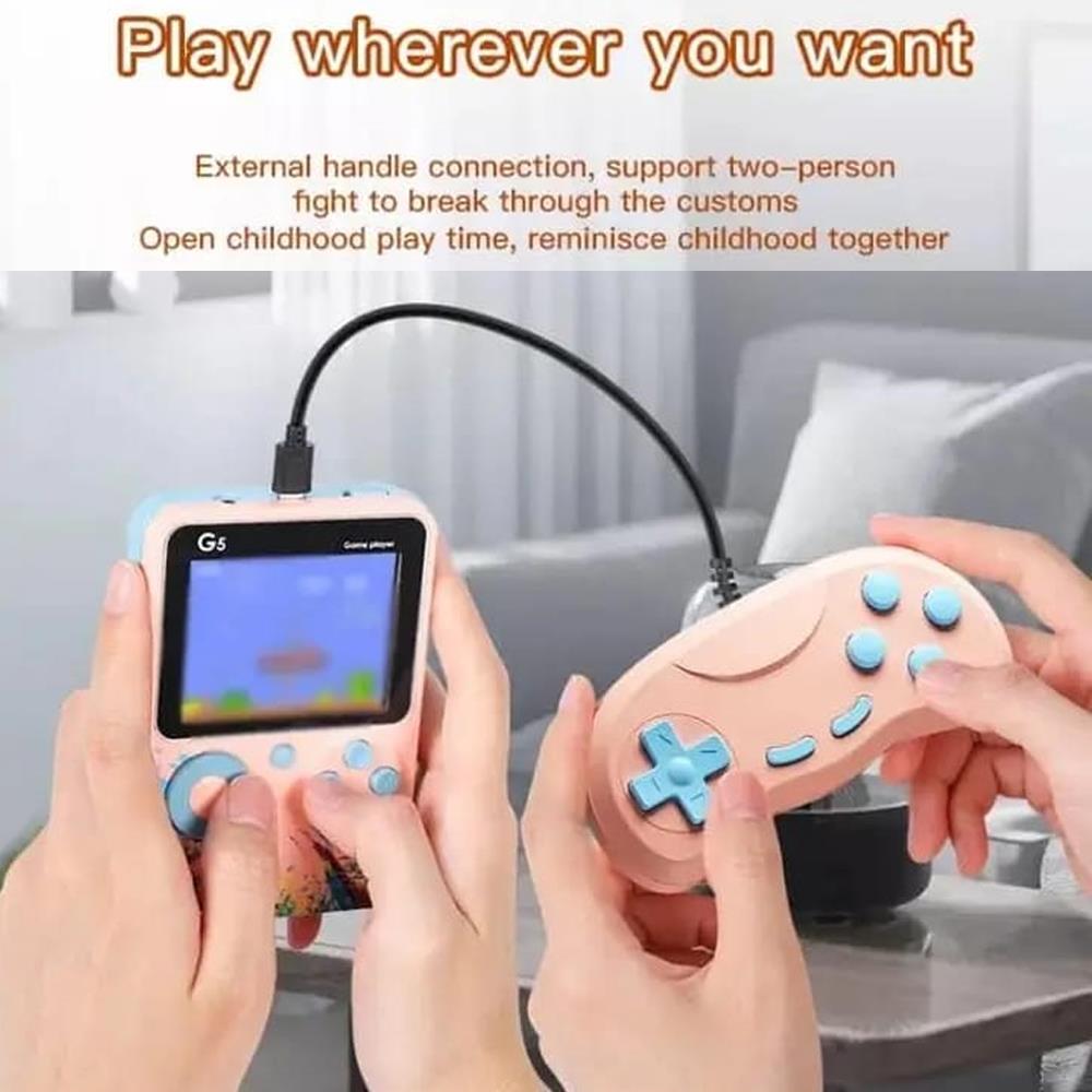 Retro G5 Mini TV Portable Classic Handheld Video Game Console - Madina Gift
