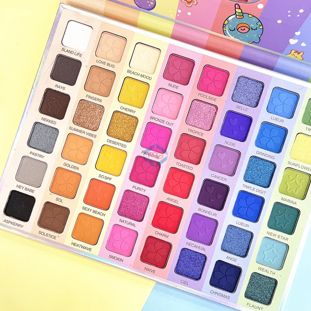 IGOODCO Unicorn Pattern Pearlescent Eye Shadow 48 Colors - LK2992 - Madina Gift