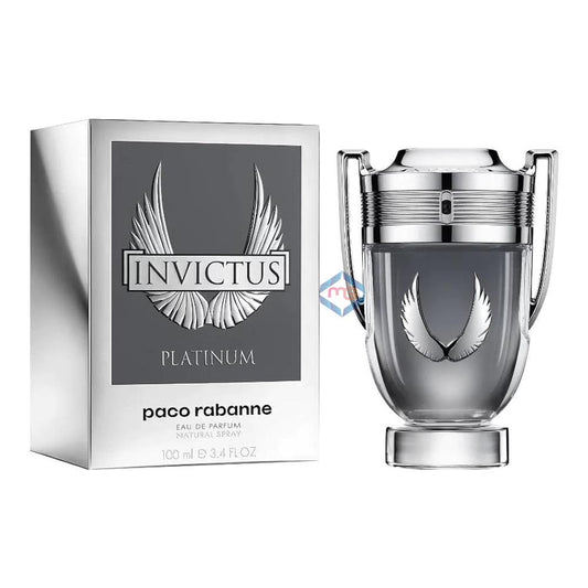 Paco Rabanne Invictus Platinum Eau De Parfum for Men - 100 ML - Madina Gift