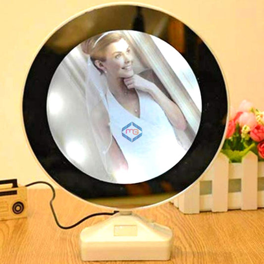 3d Round Magic Mirror Picture Frame - Madina Gift