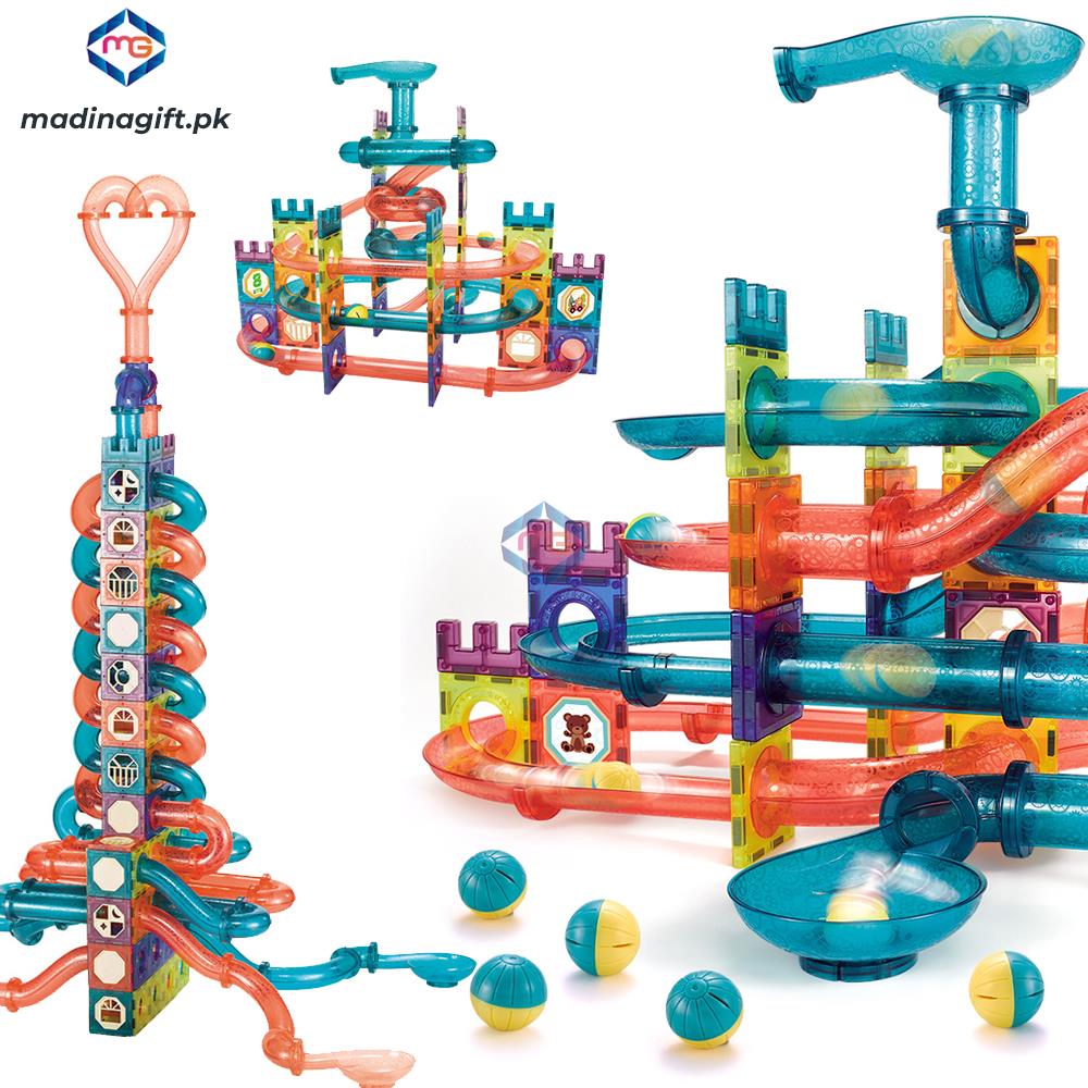 Magic Magnetic Building Blocks 111 Pcs Set -  CJ2002D - Madina Gift