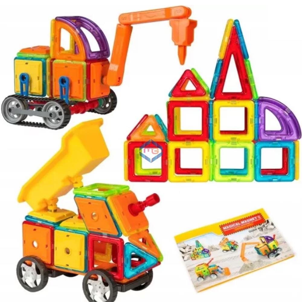 Magical Magnet Engineering Blocks - 7211C-6 - Madina Gift