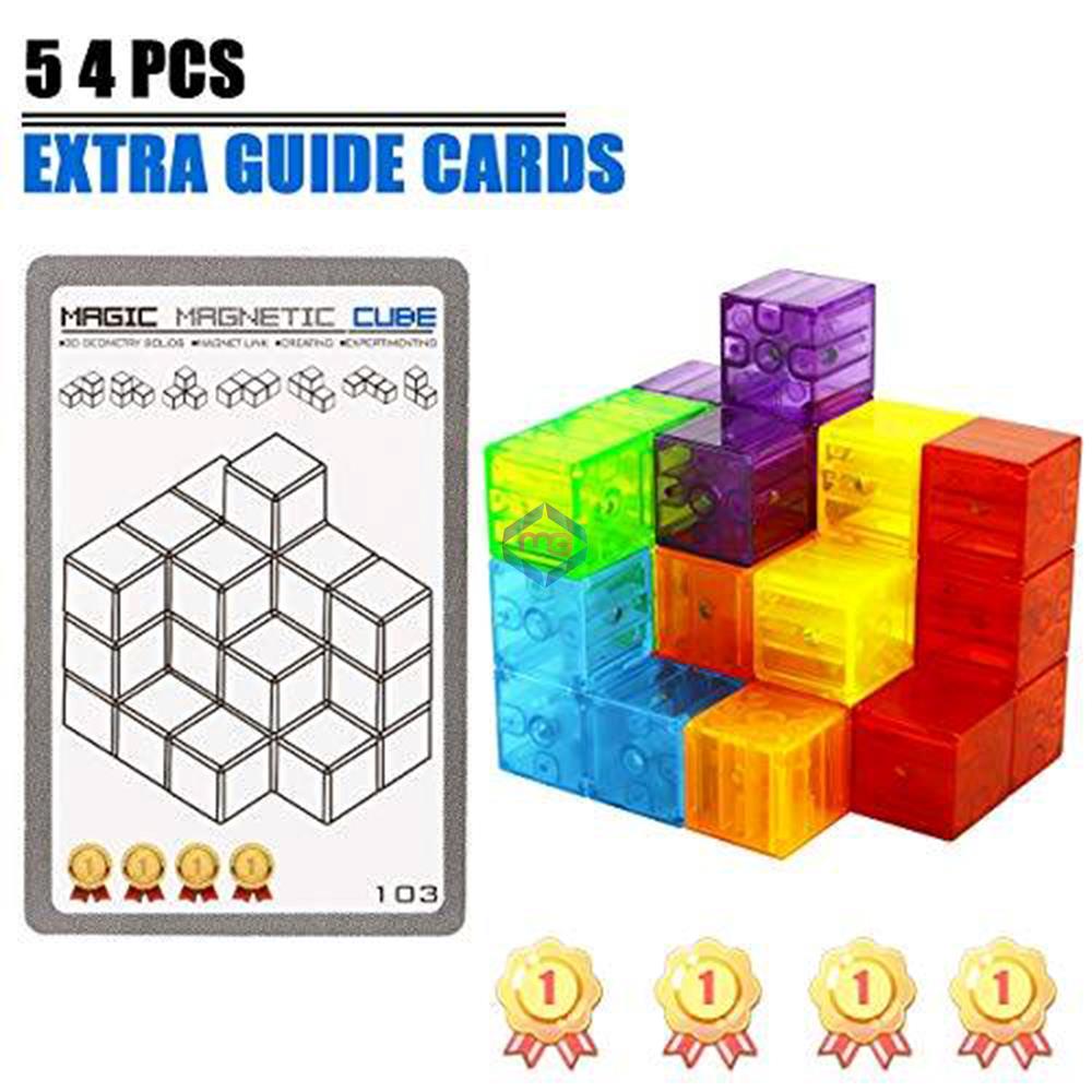 Magnetic Tiles 3D Intelligence Puzzles - Madina Gift