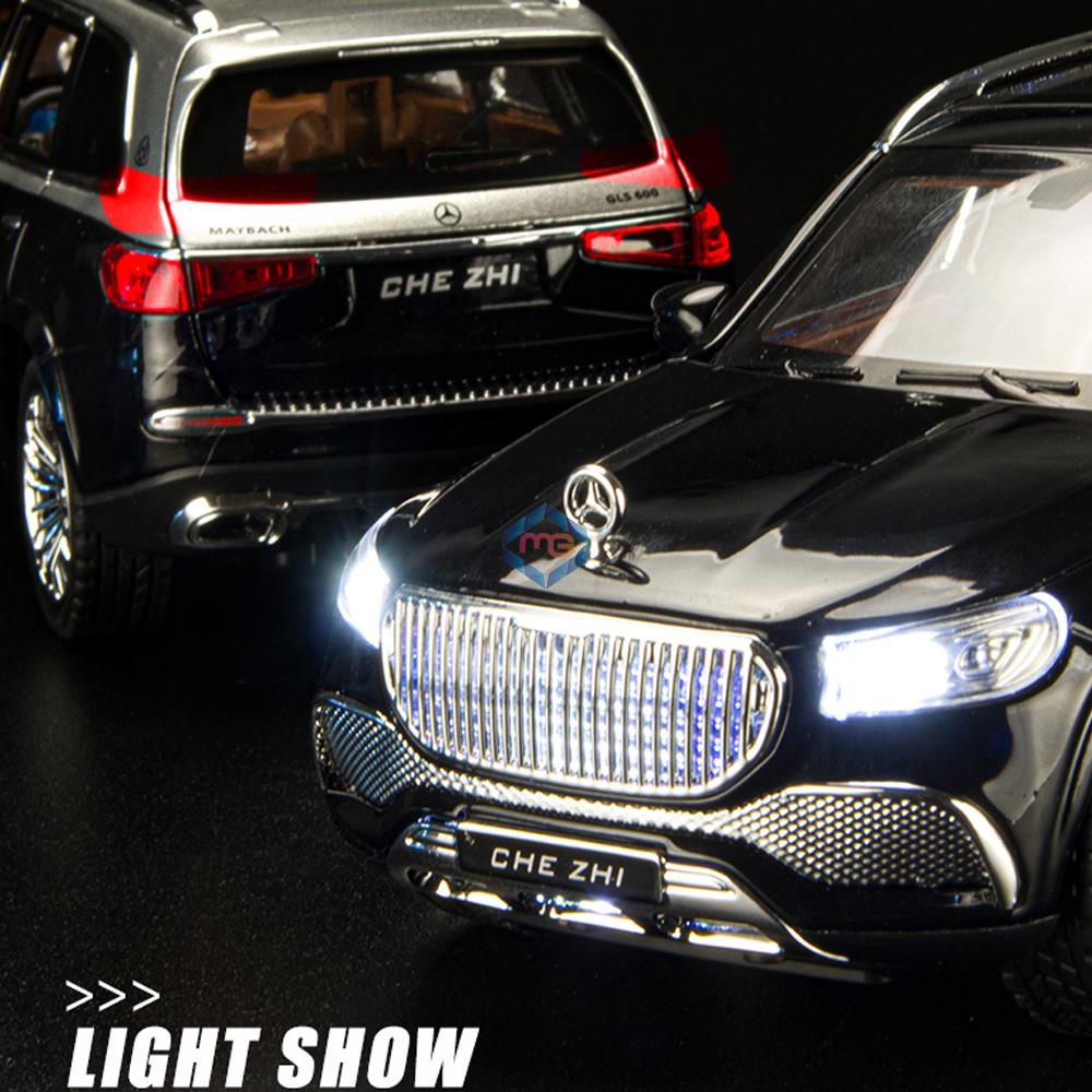 Mercedes Benz Maybach GLS600 Simulation Alloy Car Model SUV Diecast Car Scale: 1:24 - Madina Gift