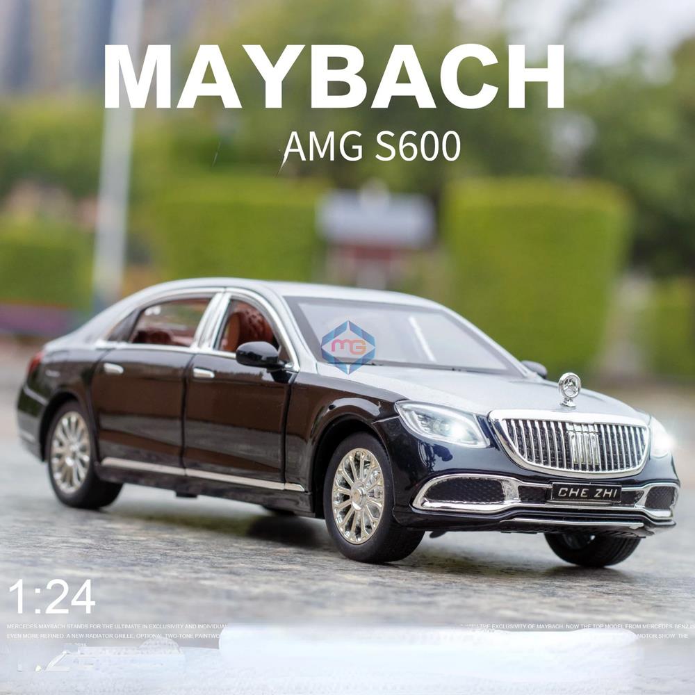 Mercedes Benz Maybach S600 Die Cast Vehicle Model 1:24 - Madina Gift - CZ137