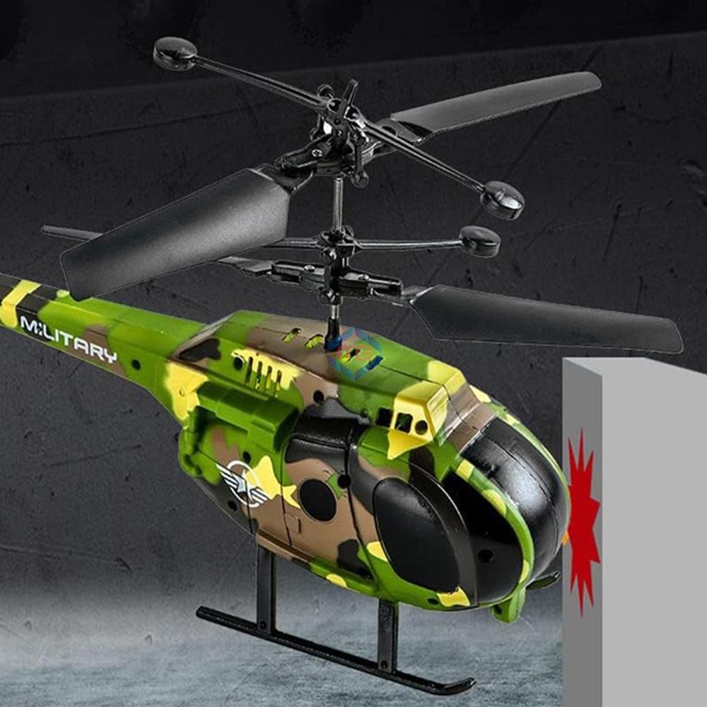 Military Remote Controlled Flying Helicopter - KP666-31 - Madina Gift