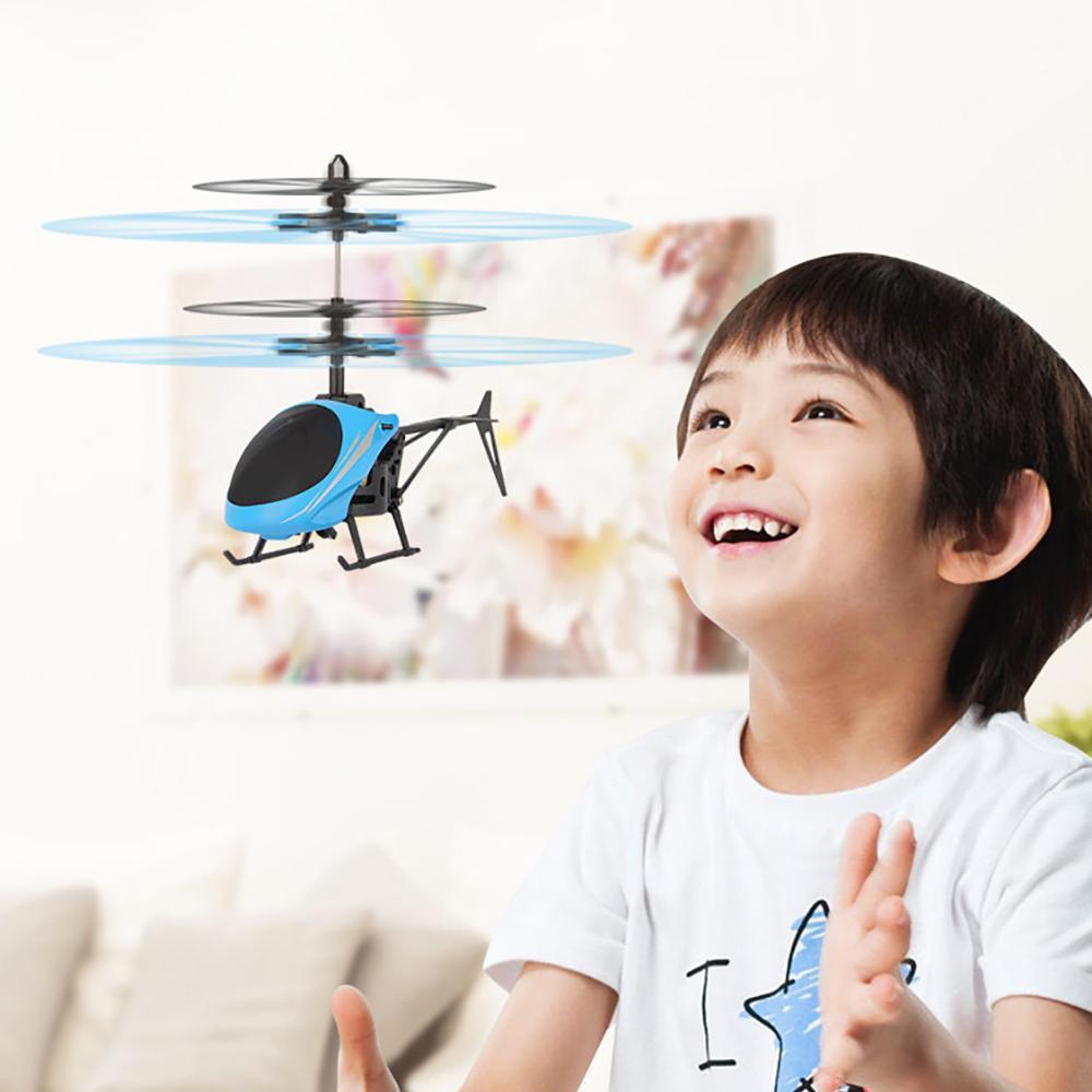 Infrared Induction Hand Suspension Helicopter - JM9198 - Madina Gift