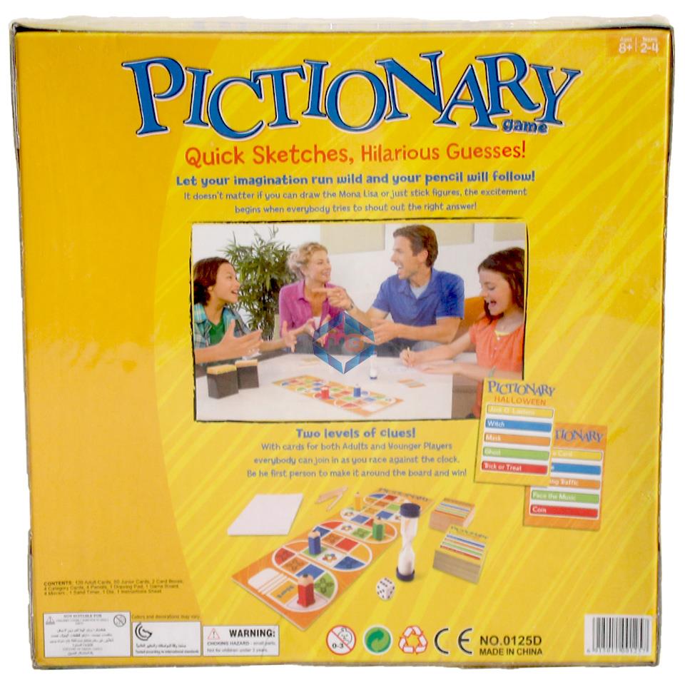 Pictionary Clue Game - Madina Gift