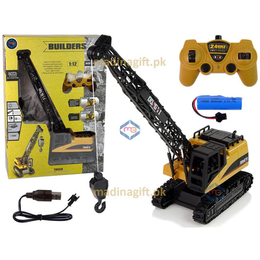 Remote Control Construction Crawler Crane - A8863-125 - Madina Gift