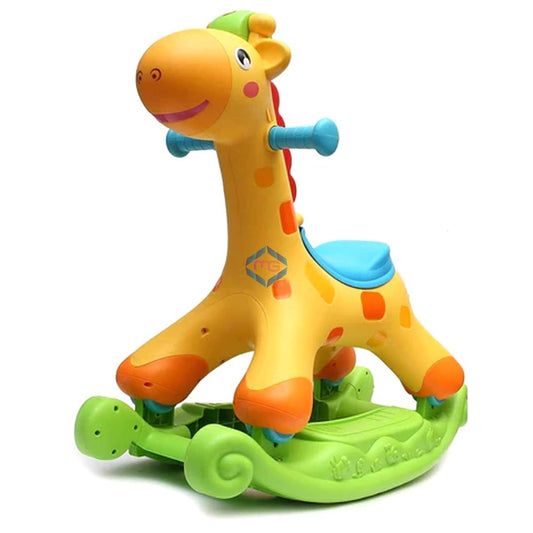 Evergreen Rocking & Riding Giraffe - Madina Gift